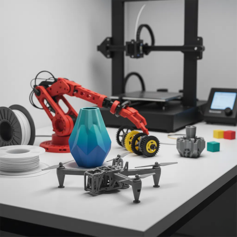 Precyzyjny druk 3D części zamienne i prototypowanie Poznań GRAWLAB